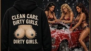Car Wash Hoodie (Back)